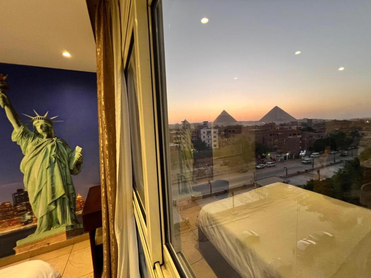 Topaz Pyramids View Inn Kafrat al Jabal Экстерьер фото